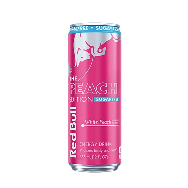 RED BULL SUGARFEE WHITE PEACH 12OZ