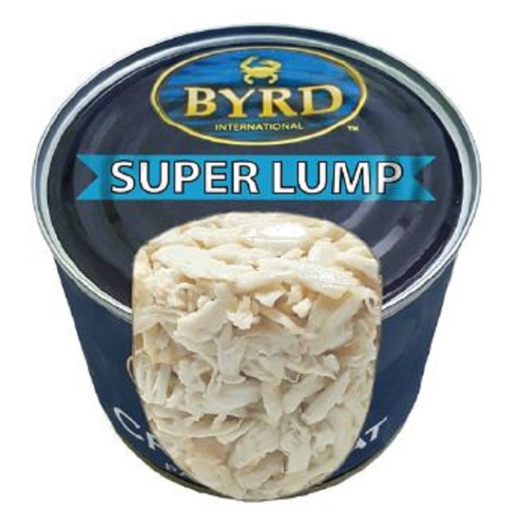 BYRD SUPER LUMP PASTEURIZED CRABMEAT