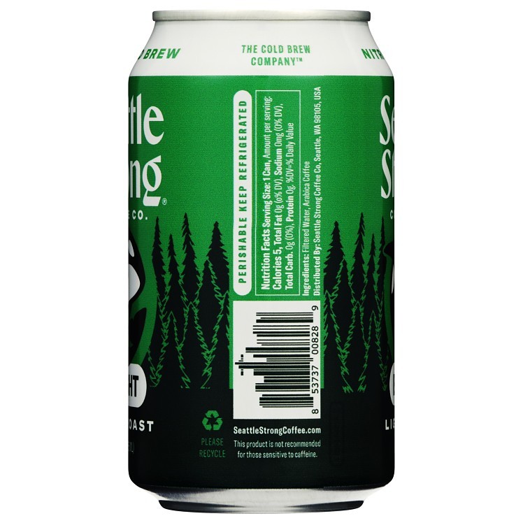 SEATTLE STRONG NITRO COLD BREW BRIGHT