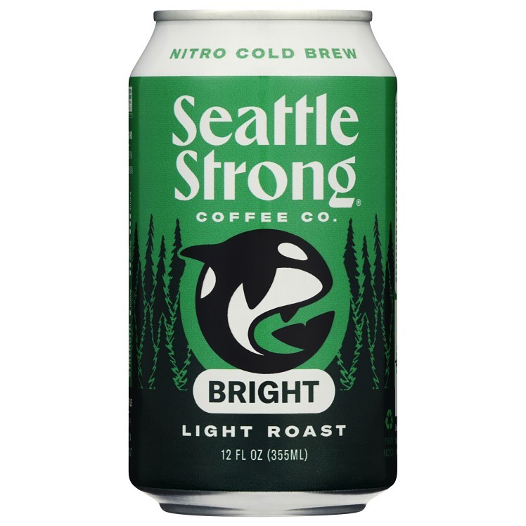 SEATTLE STRONG NITRO COLD BREW BRIGHT