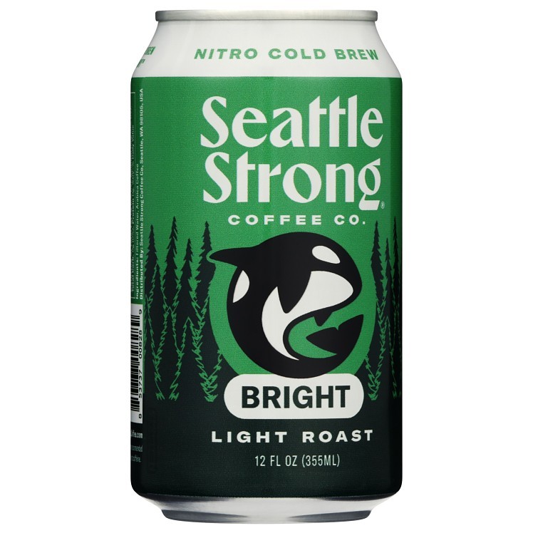 SEATTLE STRONG NITRO COLD BREW BRIGHT