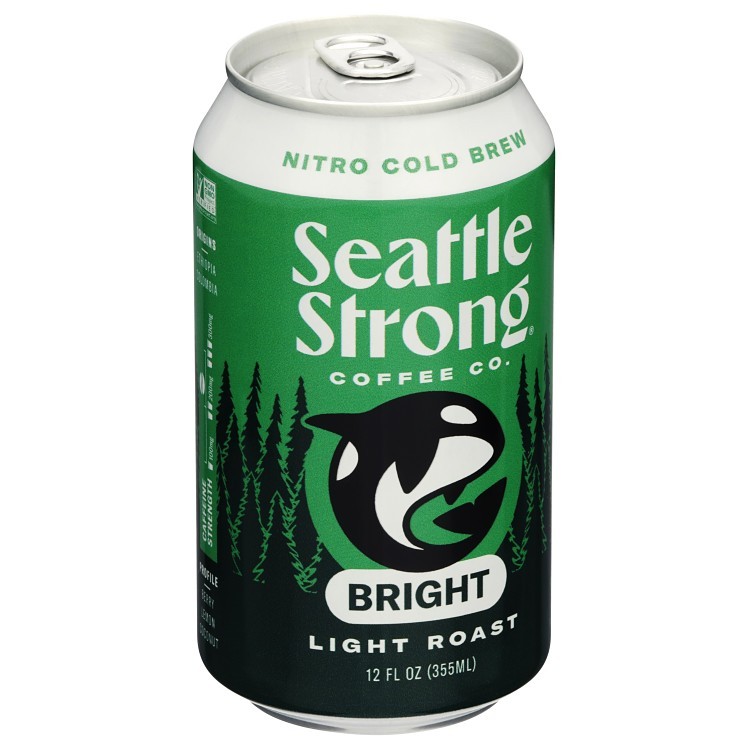 SEATTLE STRONG NITRO COLD BREW BRIGHT
