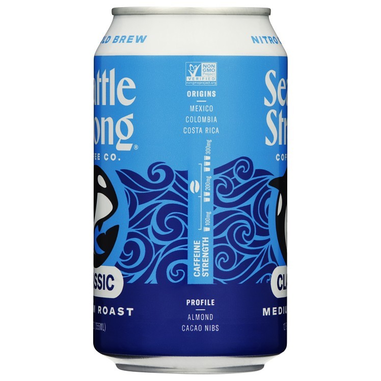 SEATTLE STRONG NITRO COLD BREW CLASSIC