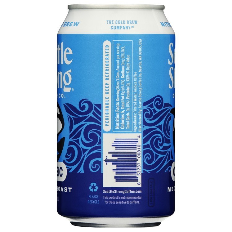 SEATTLE STRONG NITRO COLD BREW CLASSIC