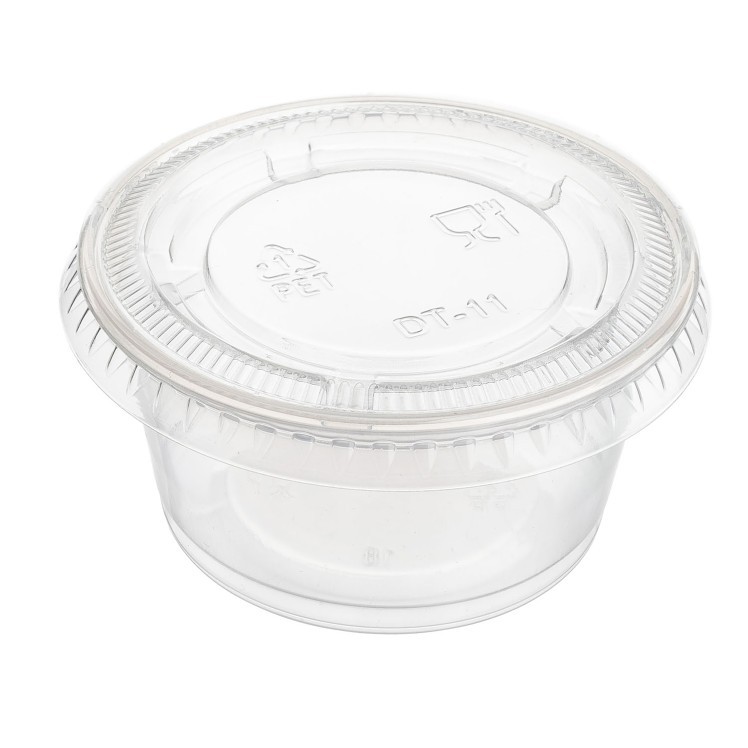 JOVIALS 2OZ CLEAR POLYPROPYLENE PORTION CUP