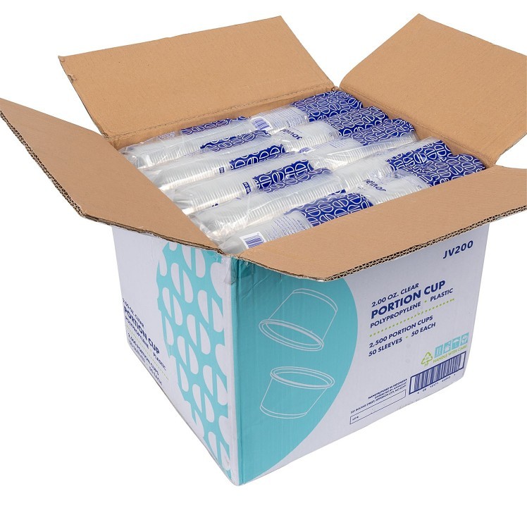 JOVIALS 2OZ CLEAR POLYPROPYLENE PORTION CUP