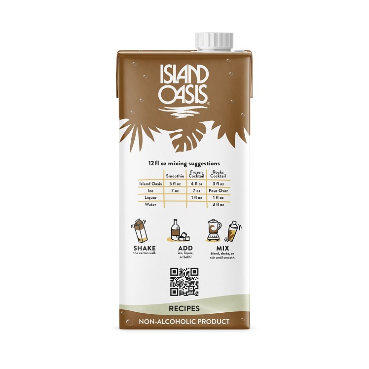 ISLAND OASIS BAR MIX PINA COLADA