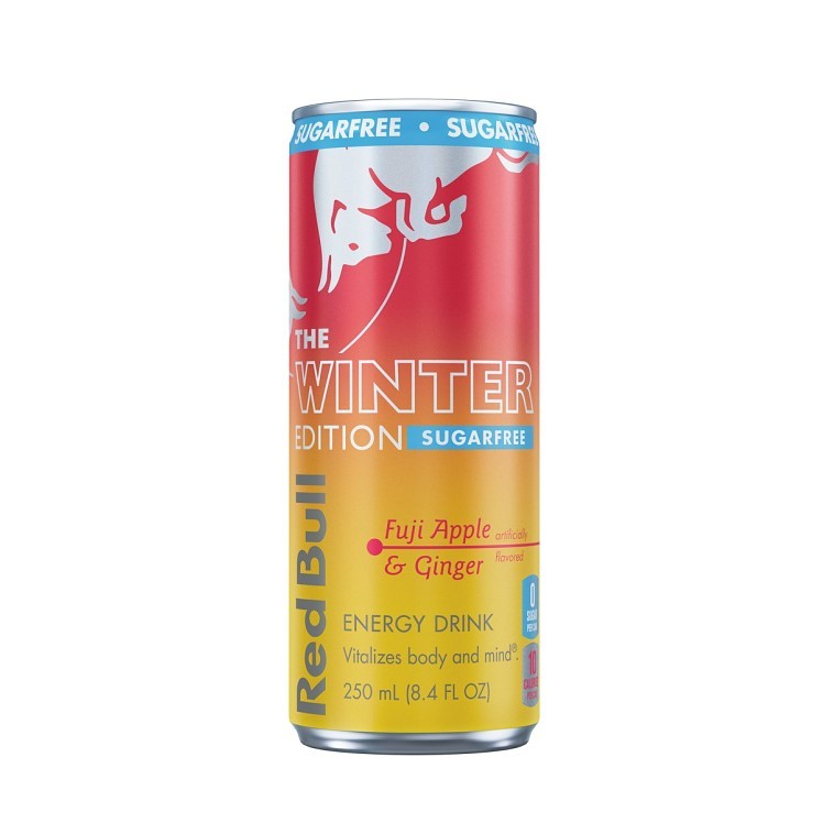 RED BULL SUGAR FREE WINTER EDITION 8.4OZ