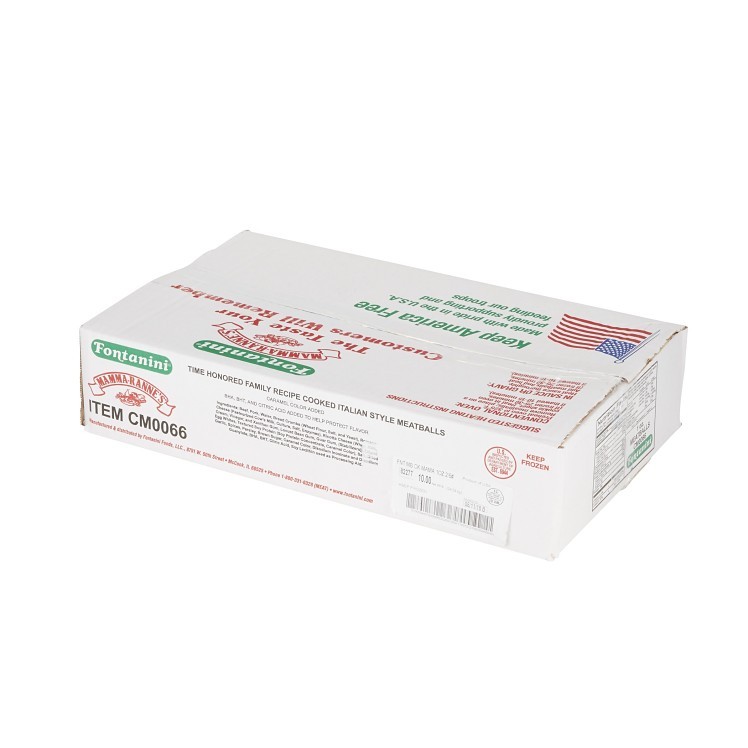FONTANINI MEATBALLS BEEF PORK ITALIAN COOKED 1 OZ