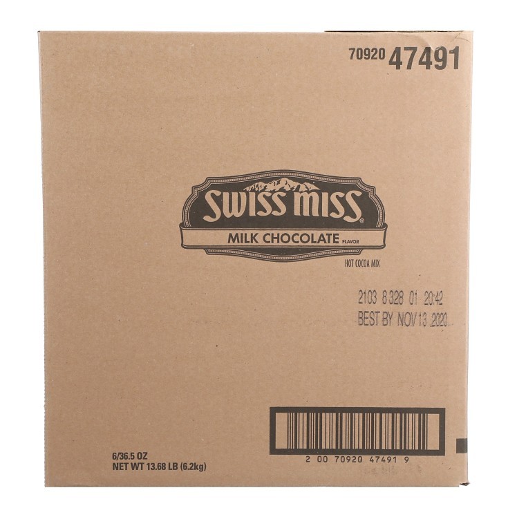 SWISS MISS HOT CHOCOLATE POWDER SINGLE SERVE