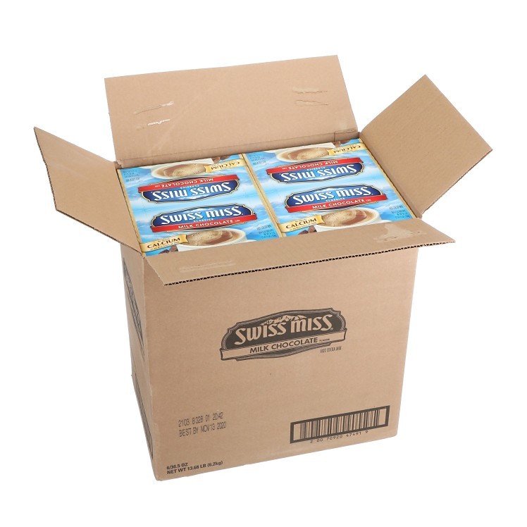 SWISS MISS HOT CHOCOLATE POWDER SINGLE SERVE