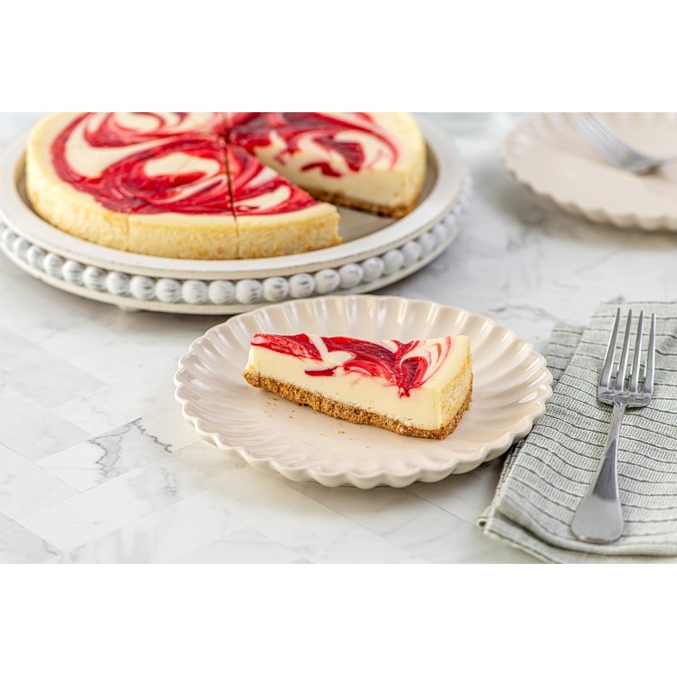 JON DONAIRE STRAWBERRY SWIRL CHEESECAKE