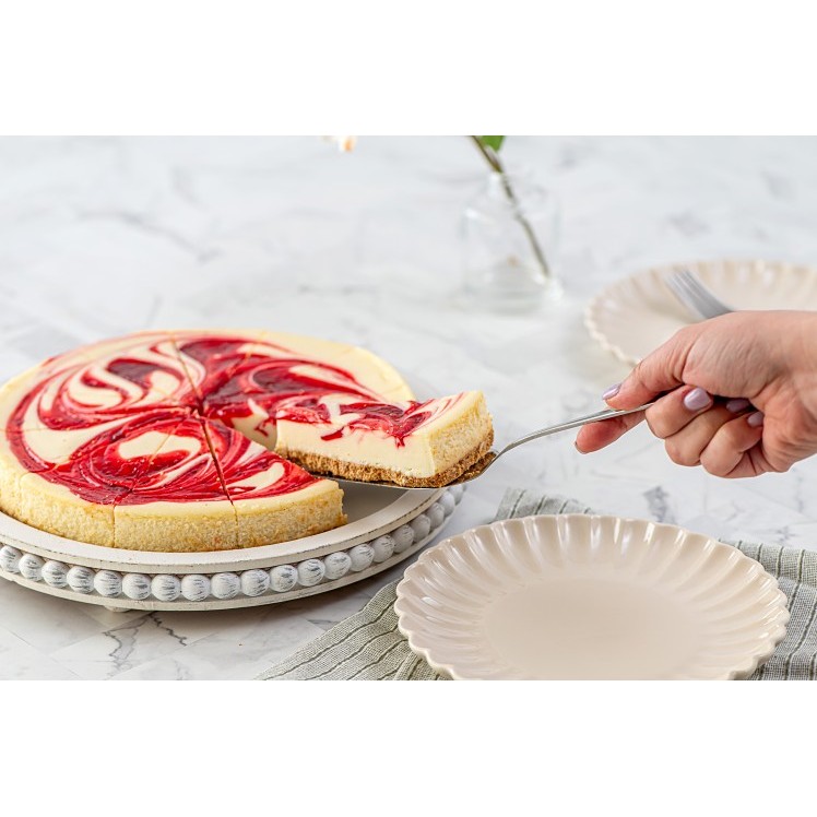 JON DONAIRE STRAWBERRY SWIRL CHEESECAKE