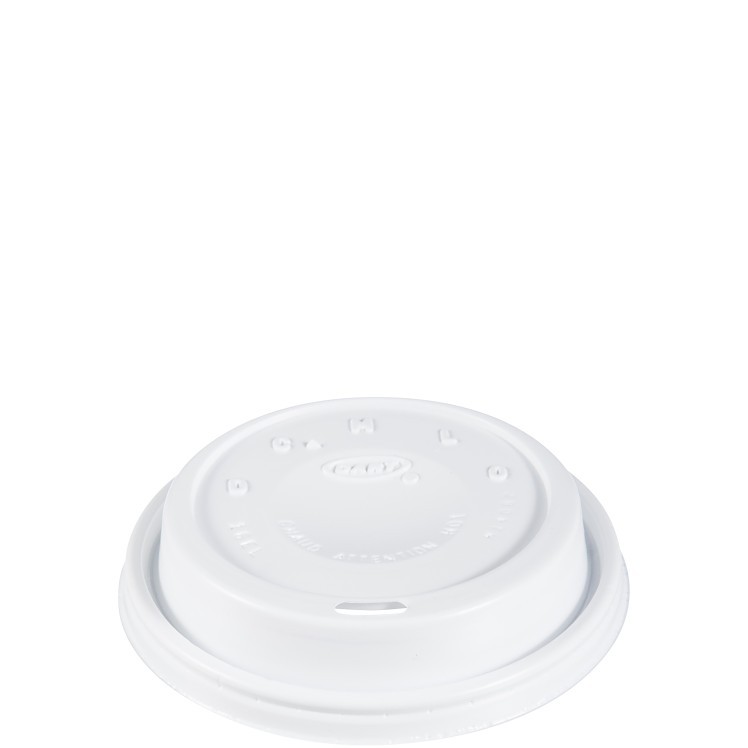 DART 12 OUNCE VENTED PLASTIC WHITE LID