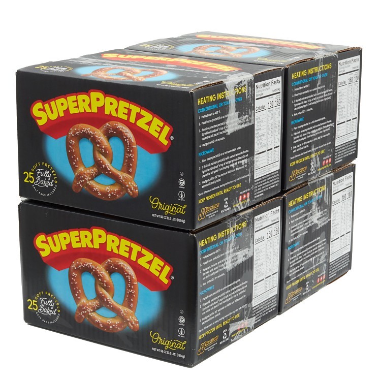SUPERPRETZEL SOFT PRETZELS